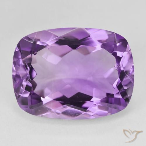 17.76ct Naturale violaceo Ametista, Cuscino, VVS