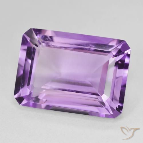 Ametista Viola violaceo intenso naturale da 14.44 ct, Ottagonale / Taglio smeraldo, VVS-VS