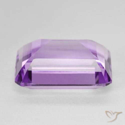 Ametista violaceo naturale da 15.67 ct, Ottagonale / Taglio smeraldo, VS