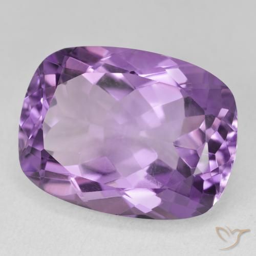 Ametista violaceo naturale da 19.29 ct, Cuscino, VVS-VS