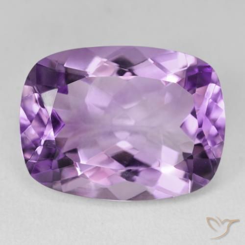 17.06ct Naturale violaceo Ametista, Cuscino, VVS-VS