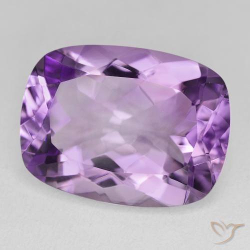 Ametista violaceo naturale da 17.06 ct, Cuscino, VVS-VS