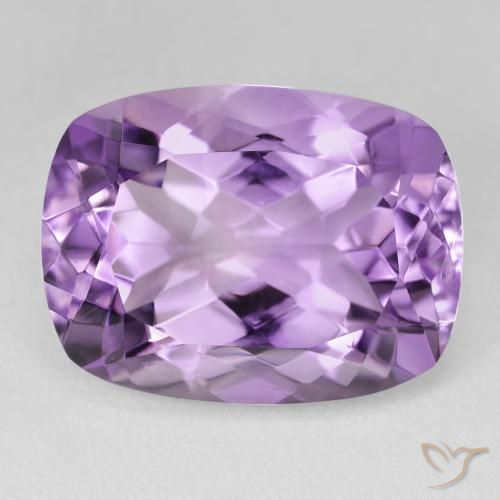 18.53ct Naturale Viola Iris Rosato Ametista, Cuscino, VVS-VS