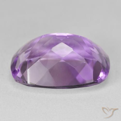 Ametista Viola Iris Rosato naturale da 18.53 ct, Cuscino, VVS-VS