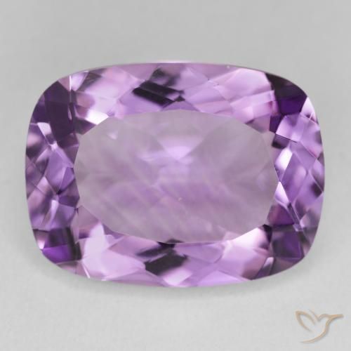 16.89ct Naturale Viola chiaro-medio Ametista, Cuscino, VVS-VS