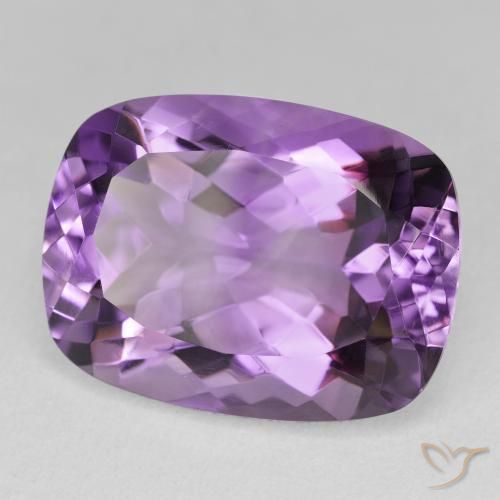 Ametista Viola Intenso naturale da 19.31 ct, Cuscino, VVS-VS