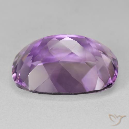 Ametista Viola chiaro-medio naturale da 19.00 ct, Cuscino, VVS-VS