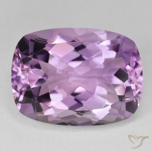 19.11ct Naturale Viola chiaro-medio Ametista, Cuscino, VVS-VS