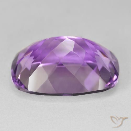 Ametista Medium Light-Violet naturale da 18.40 ct, Cuscino, VVS-VS