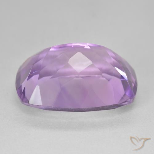 Ametista violaceo naturale da 19.32 ct, Cuscino, VS