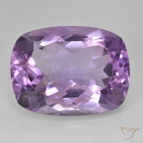 20.17ct Naturale Melanzane Viola Ametista, Cuscino, VVS