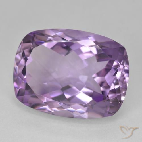 Ametista Viola medio naturale da 20.06 ct, Cuscino, VVS