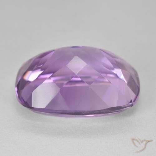 Ametista Viola medio naturale da 20.06 ct, Cuscino, VVS