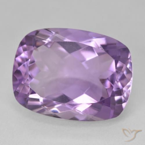 Ametista Viola medio naturale da 18.55 ct, Cuscino, VVS