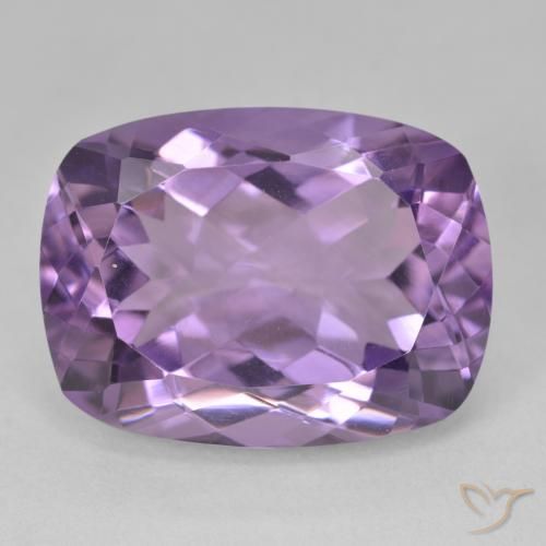 18.89ct Naturale Viola medio Ametista, Cuscino, VVS