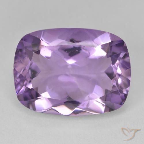 16.34ct Naturale Deep Iris Violetta Ametista, Cuscino, VVS