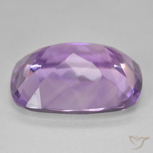 Ametista Deep Iris Violetta naturale da 16.34 ct, Cuscino, VVS