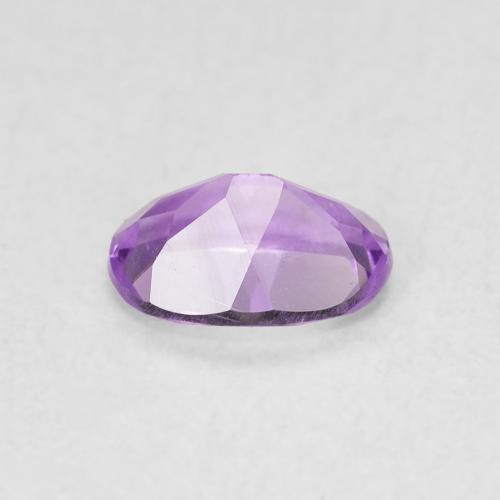 Ametista Viola tendente al rosa naturale da 0.63 ct, Ovale, VS