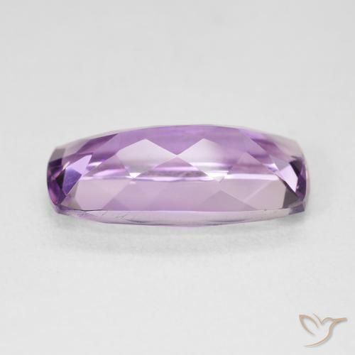 Ametista Viola chiaro-medio naturale da 6.98 ct, Cuscino, VVS