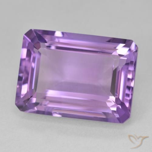 Ametista Viola medio naturale da 15.91 ct, Ottagonale / Taglio smeraldo, VVS