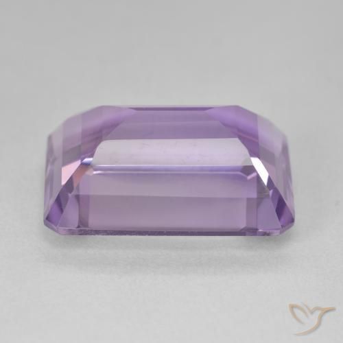 Ametista viola vivido naturale da 14.30 ct, Ottagonale / Taglio smeraldo, VVS