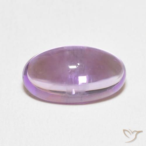 3.71ct Naturale Viola rosa medio Ametista, Ovale, Trasparente