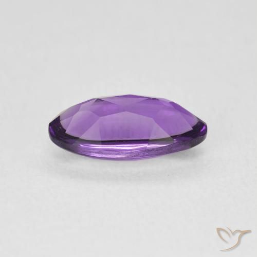 Ametista Medium Light-Violet naturale da 1.27 ct, Ovale, Trasparente