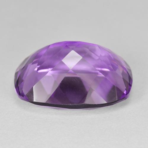 Ametista Viola medio naturale da 19.50 ct, Cuscino, VVS-VS