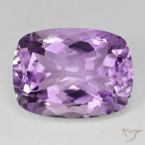 19.44ct Naturale Viola chiaro-medio Ametista, Cuscino, VVS-VS