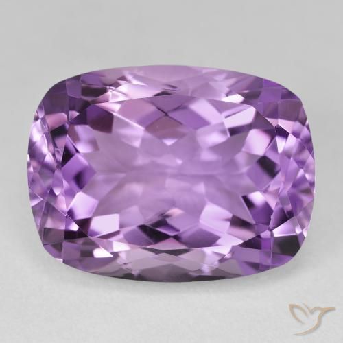 20.15ct Naturale Viola medio Ametista, Cuscino, VVS-VS