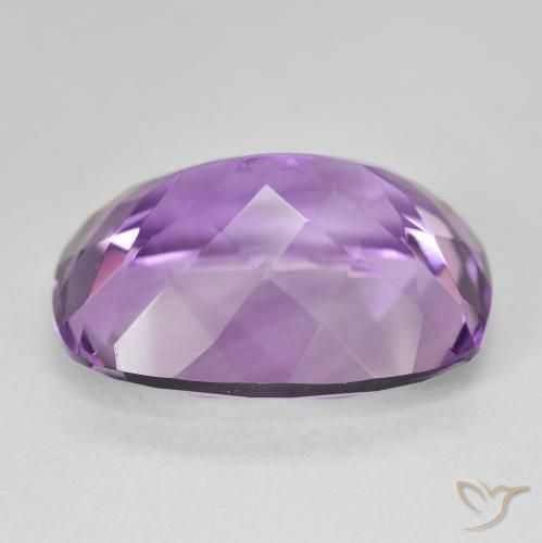 Ametista Medium Dark-Violet naturale da 18.82 ct, Cuscino, VVS