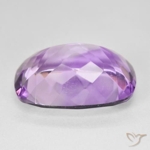 Ametista Viola medio naturale da 17.51 ct, Cuscino, VS