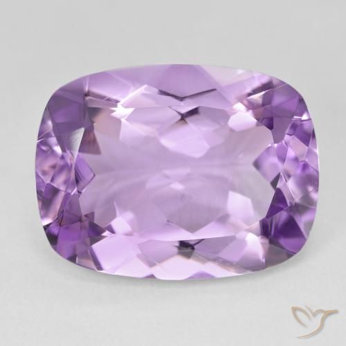 17.03ct Naturale Viola rosa medio Ametista, Cuscino, VVS