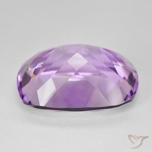Ametista Viola tendente al rosa naturale da 18.75 ct, Cuscino, VVS