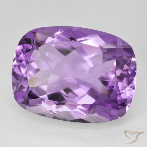 Ametista Viola scuro naturale da 19.73 ct, Cuscino, VS