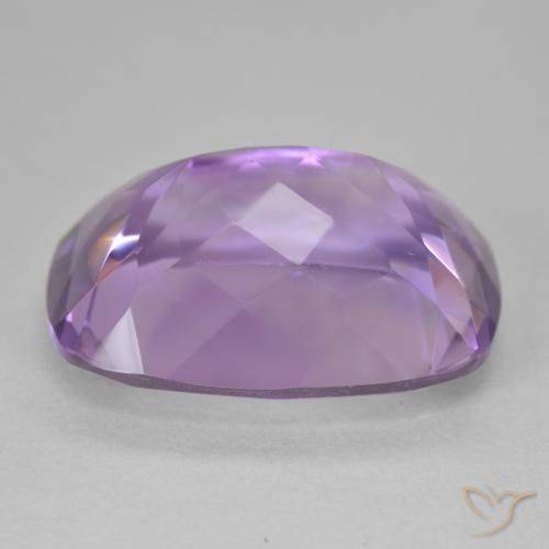 Ametista Viola medio naturale da 18.69 ct, Cuscino, VVS