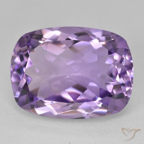 19.17ct Naturale Viola scuro Ametista, Cuscino, VVS