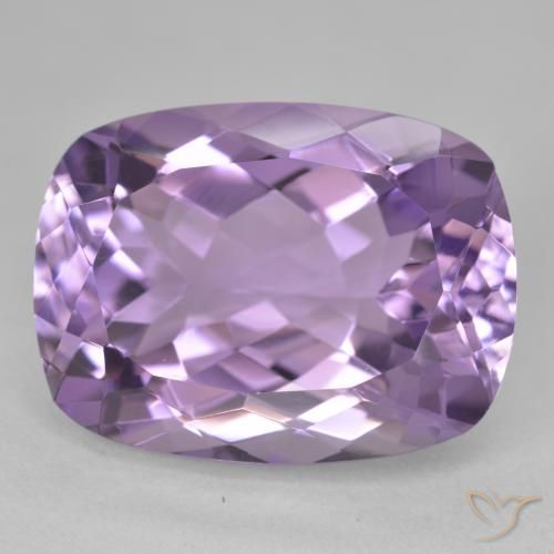 20.24ct Naturale Viola medio Ametista, Cuscino, VVS