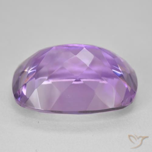 Ametista Viola medio naturale da 19.18 ct, Cuscino, VVS