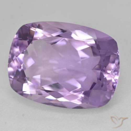 Ametista Viola medio naturale da 20.58 ct, Cuscino, VVS