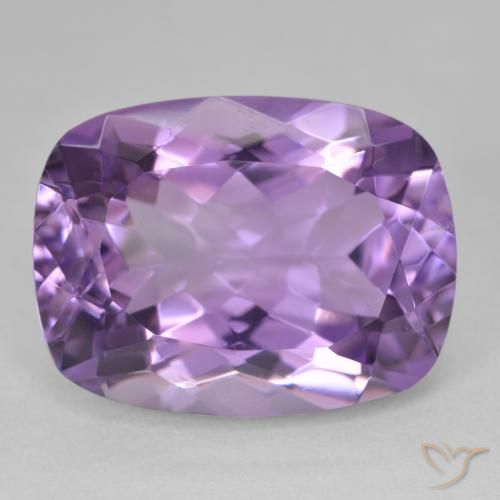 18.92ct Naturale Melanzane Viola Ametista, Cuscino, VVS