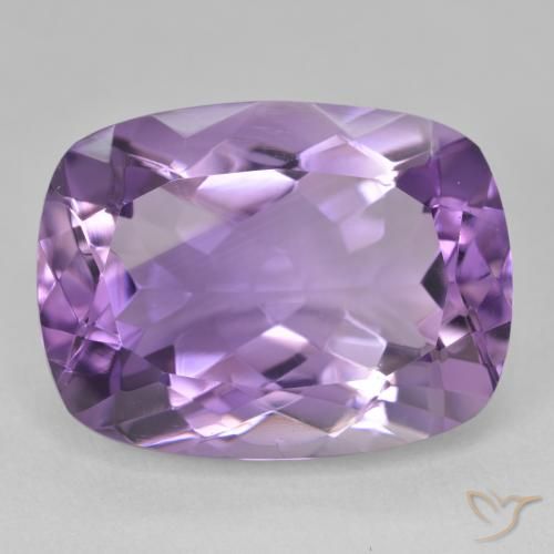 18.16ct Naturale Viola medio Ametista, Cuscino, VVS