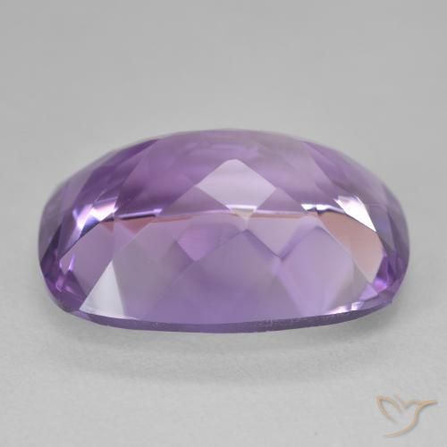 Ametista Viola medio naturale da 18.16 ct, Cuscino, VVS