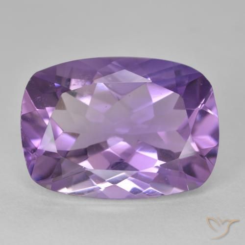 12.04ct Naturale Viola scuro Ametista, Cuscino, VVS