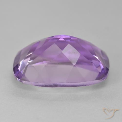 Ametista Viola medio naturale da 12.90 ct, Cuscino, VVS