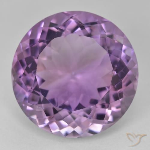 26.47ct Naturale Viola medio Ametista, Rotondo, VVS