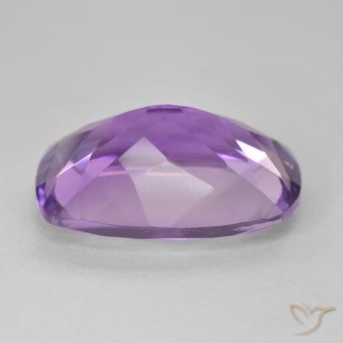 Ametista Medium Light Purplish-Violet naturale da 11.39 ct, Cuscino, VVS