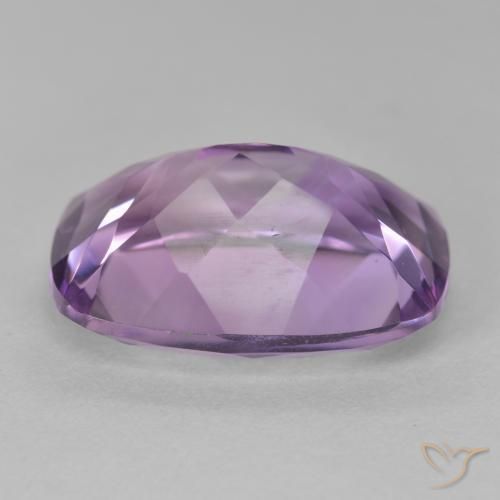 Ametista violaceo naturale da 12.61 ct, Cuscino, VVS