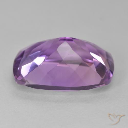 Ametista Viola medio naturale da 12.17 ct, Cuscino, VVS