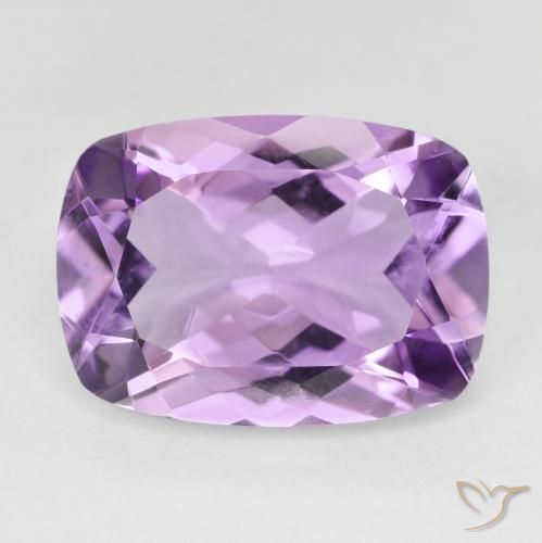11.55ct Naturale Viola rosa medio Ametista, Cuscino, VVS